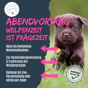 Prägezeit des Welpen nutzen