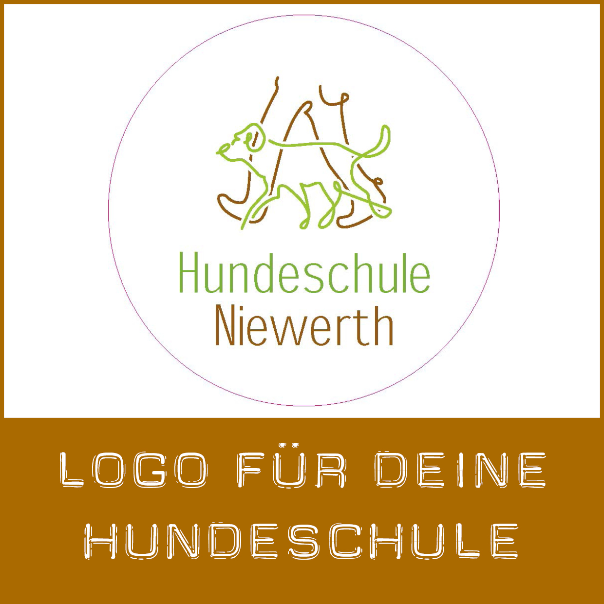 Logo Fur Deine Hundeschule Hundeschulkonzepte