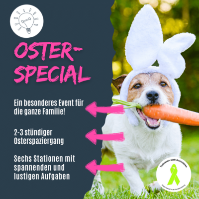 Osterspecial - Spaziergang zur Osterzeit inkl. Übungen für Hundetrainer