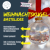 Geschenkidee: Befüllbare Weihnachtskugeln