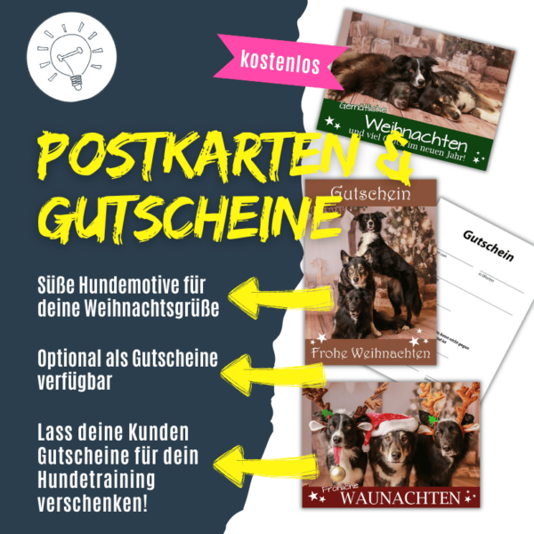 Gutscheine für Hundetrainer