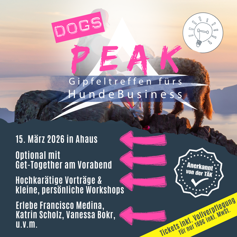 DogsPEAK - Das Gipfeltreffen fürs HundeBusiness 2026