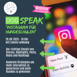 Instagram für Hundetrainer