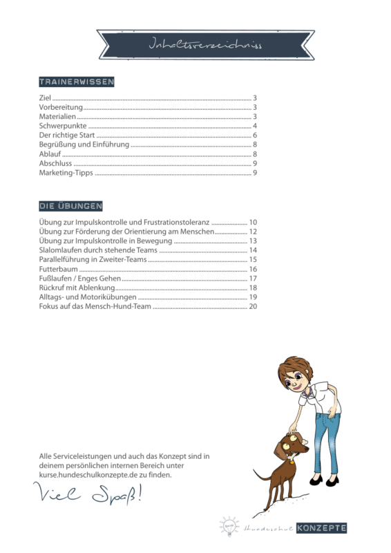 Social Walk Konzept für Hundetrainer