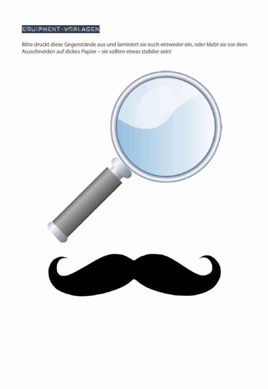 Equipment für einen spannenden Krimi-Spaziergang mit Hund