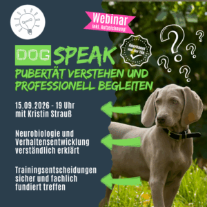 Webinar für Hundetrainer, anerkannt als Fortbildung